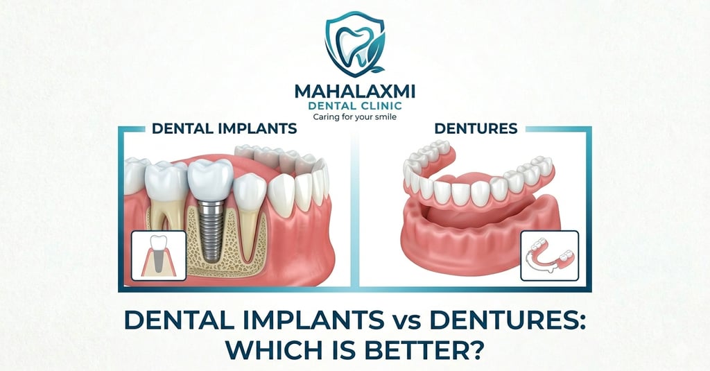 Dental Implants Vs Dentures