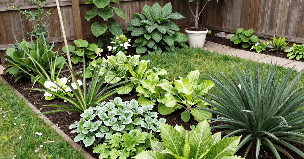 person watering plant