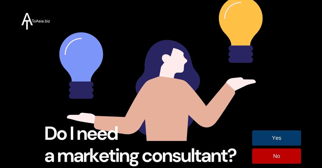Do I need a marketing consultant? | ToAsia.biz