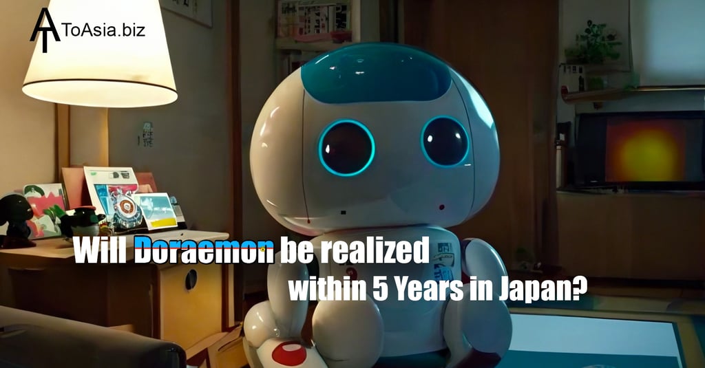 Will Doraemon be realized within 5 years in Japan?