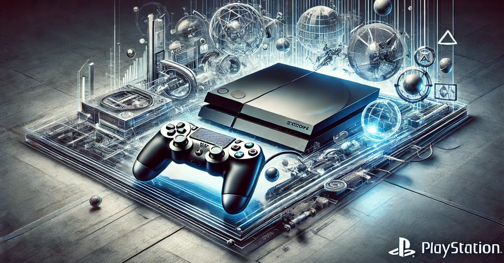 a video game console with a controller and a controller