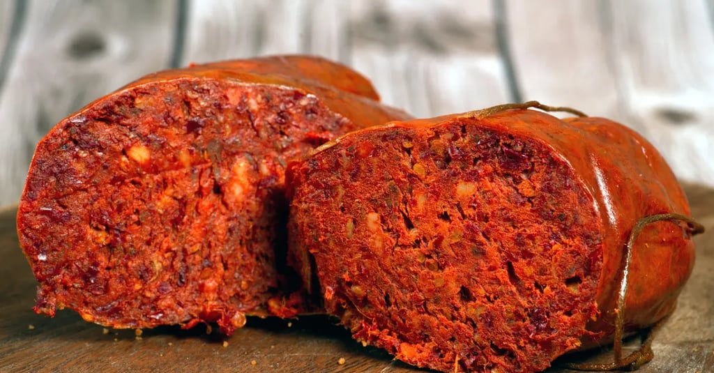 Spicy Calabrian salami