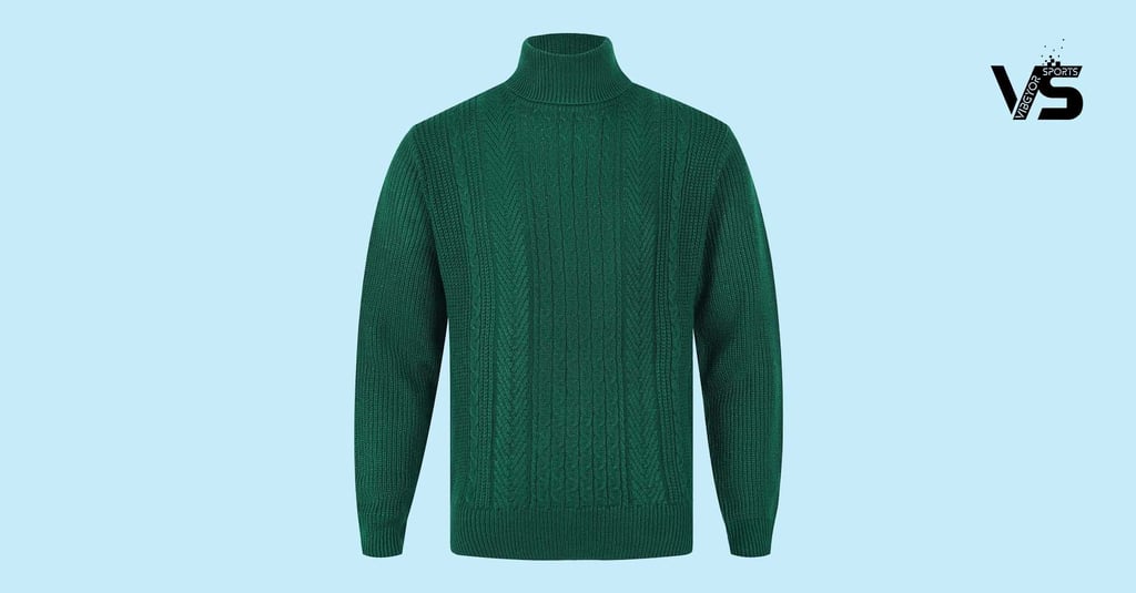 mock turtle neck sweater
