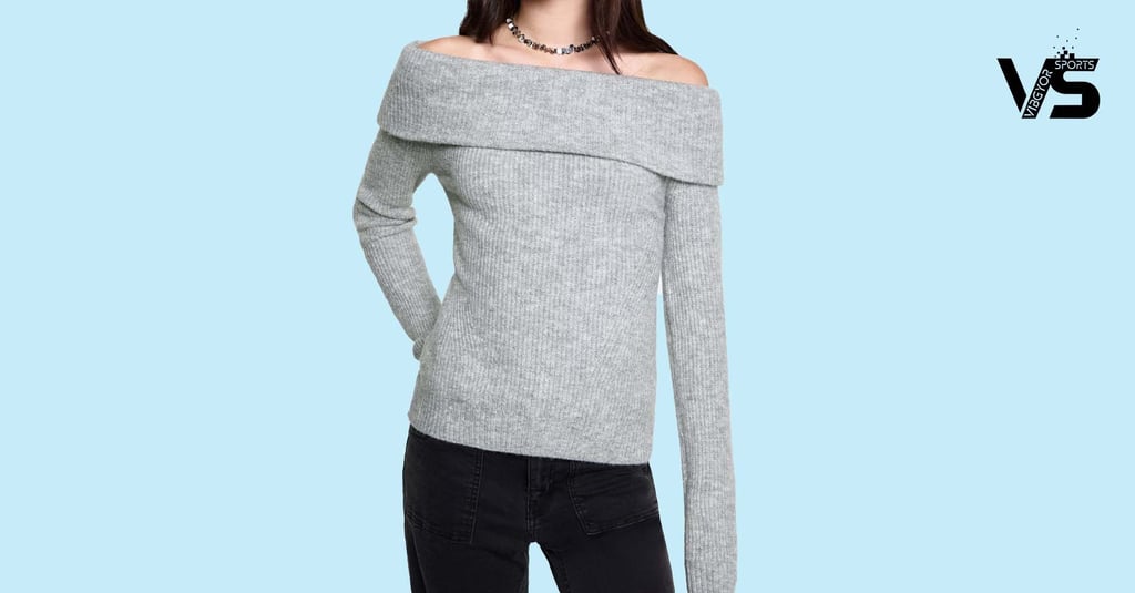 Off-The-Shoulder Sweater