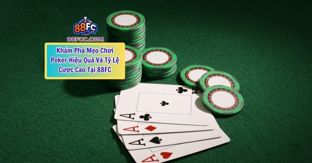 Mẹo Chơi Poker Tại Nhà Cái 88FC