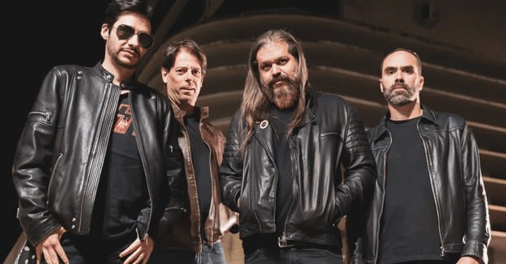 the band, the band members of the band, are shown in this image