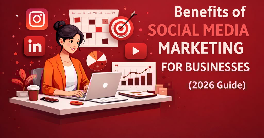 Benefits of social media marketing for Businesses(2026 Guide)