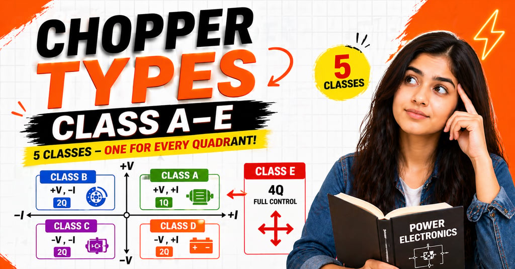 Chopper classes and power electronics guide