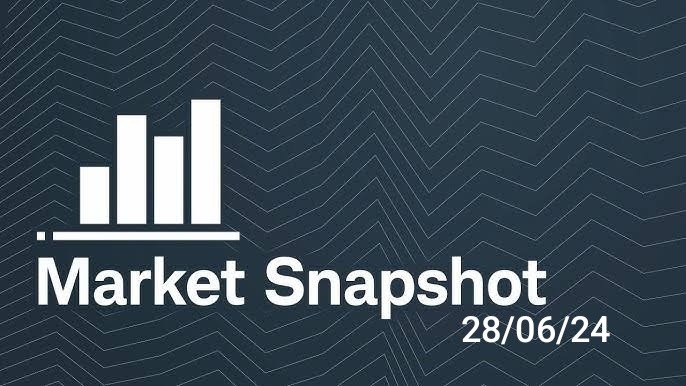 Stock market snapshot 28 June 2024
