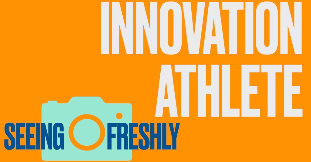 a camera and a camera with the words,'being a professional athlete, is