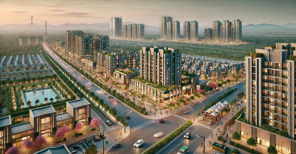 Gurgaon sector 79 AI image