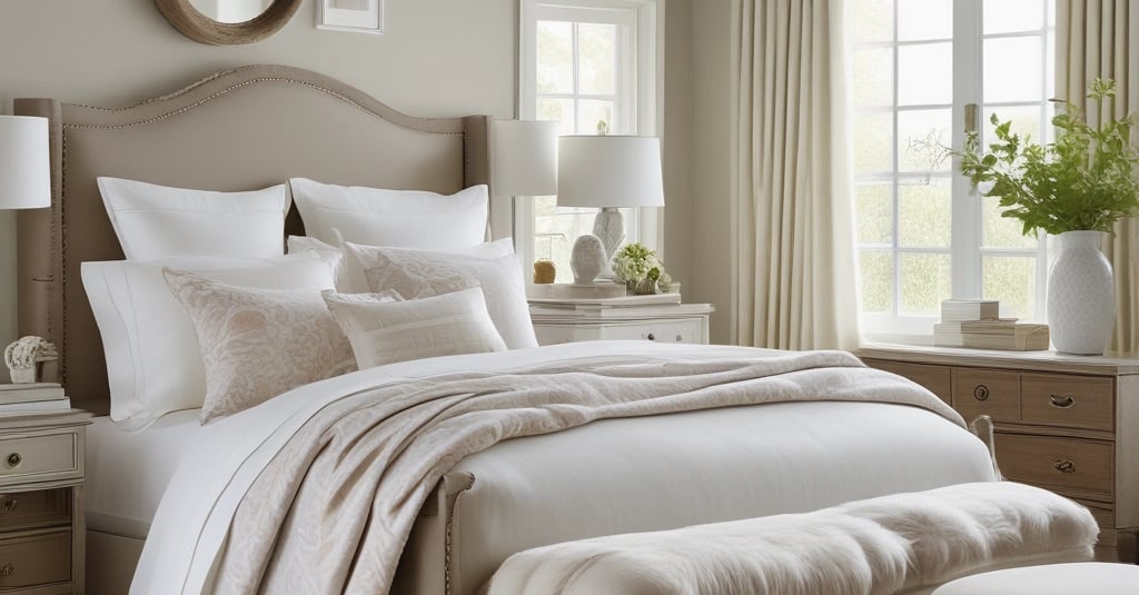 white textile on white textile