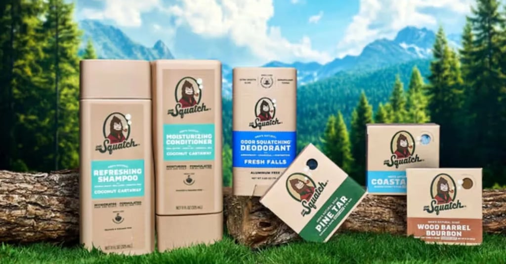 Unilever to acquire Dr. Squatch, expanding its portfolio in the premium men’s personal care market.