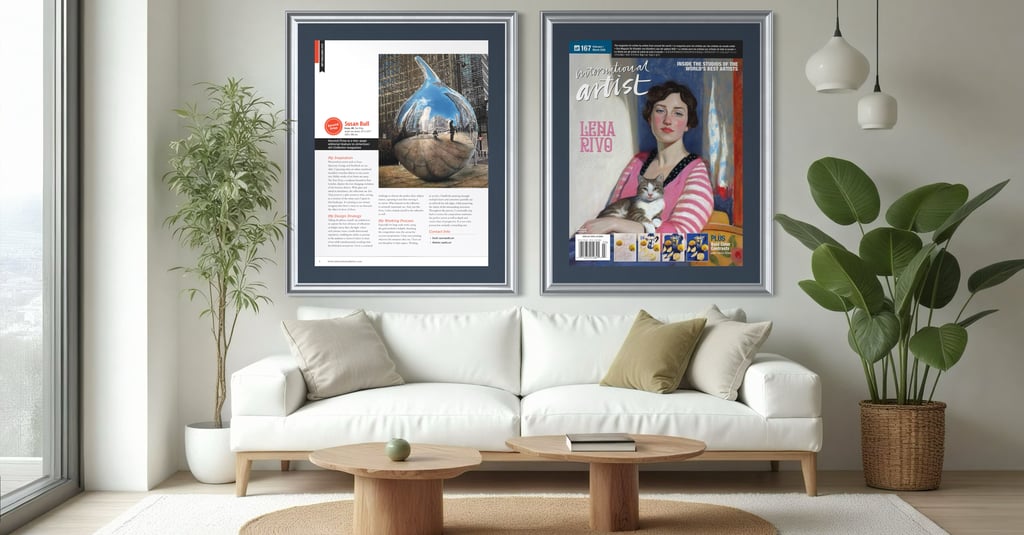 International Artists magazine feature Feb/Mar 2026