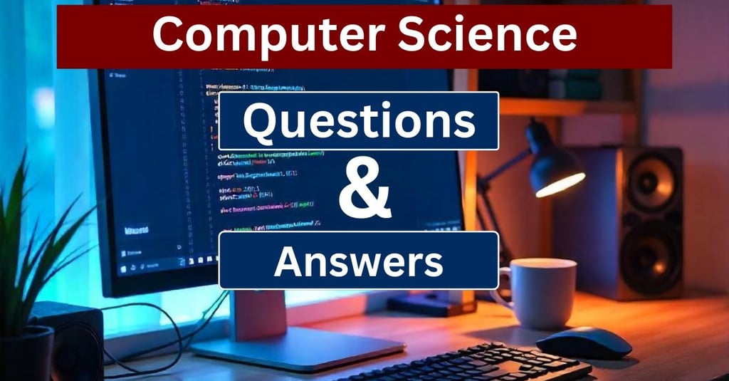 50 Computer Science Questions and Answers in Bengali