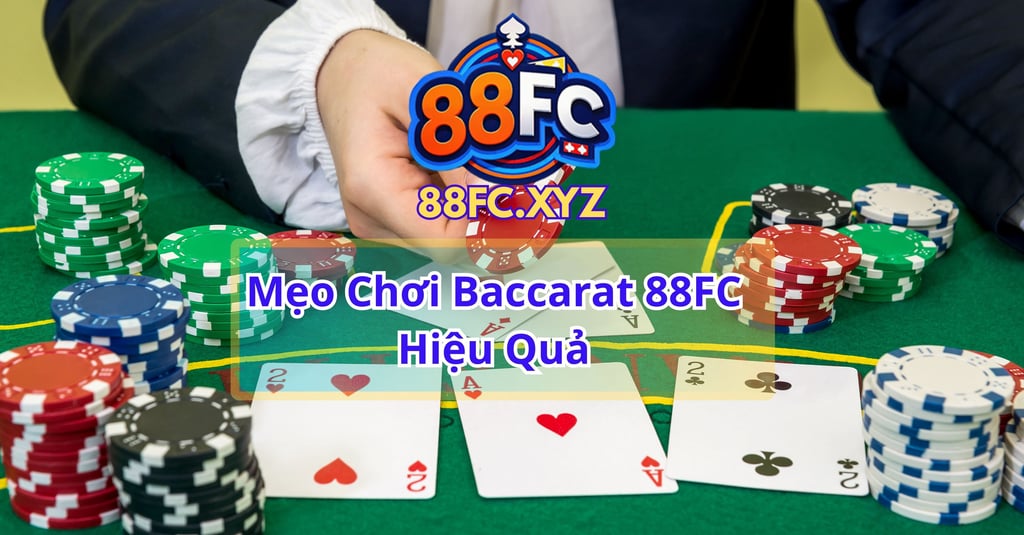 Cách Chơi Baccarat Nhà Cái 88FC Hiệu Quả