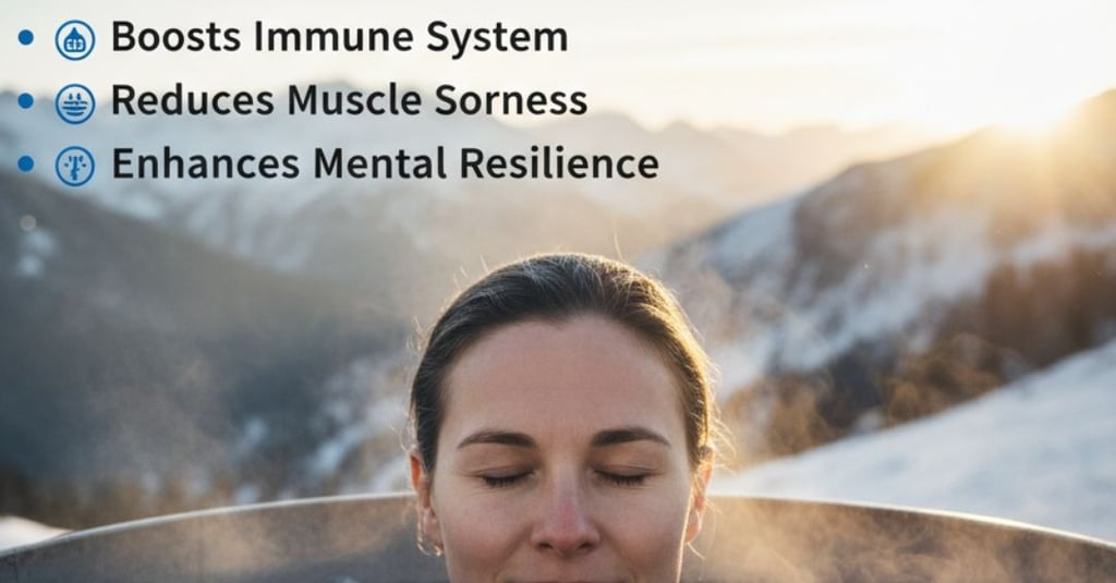 💪🧠Health Benefits of Cold Water Immersion❄️🛁 