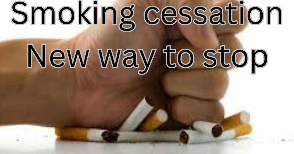 Smoking cessation: New way to stop