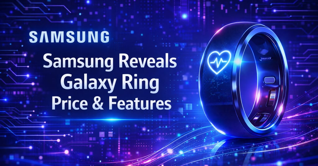 Digital tech news banner showing Samsung S25 Ultra concept design with futuristic smartphone outline