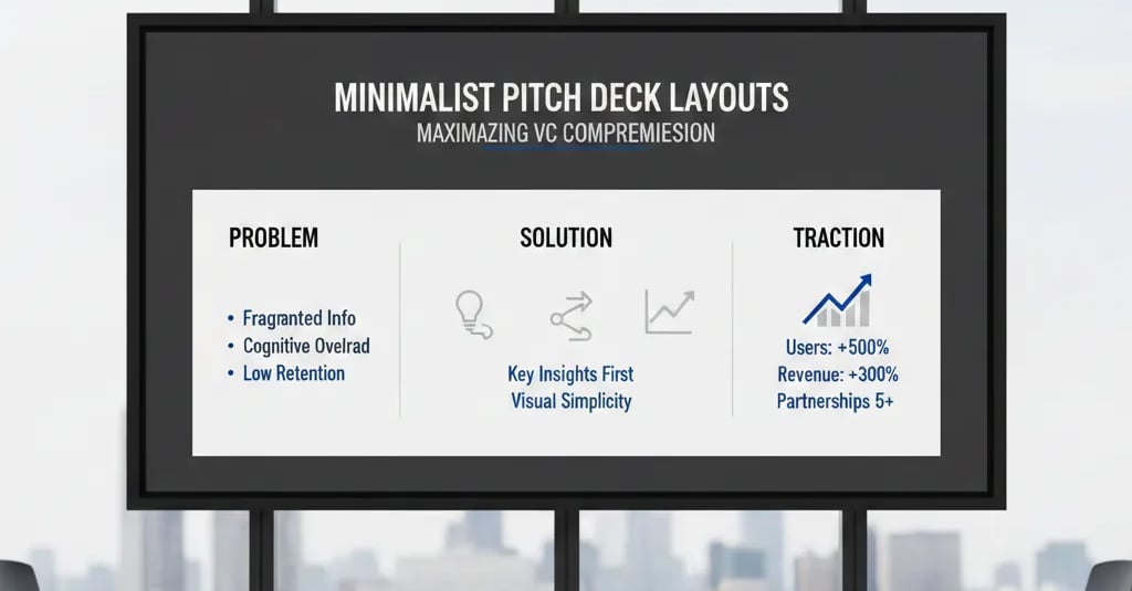 Minimalist Pitch Deck Layouts: Maximizing VC Comprehension