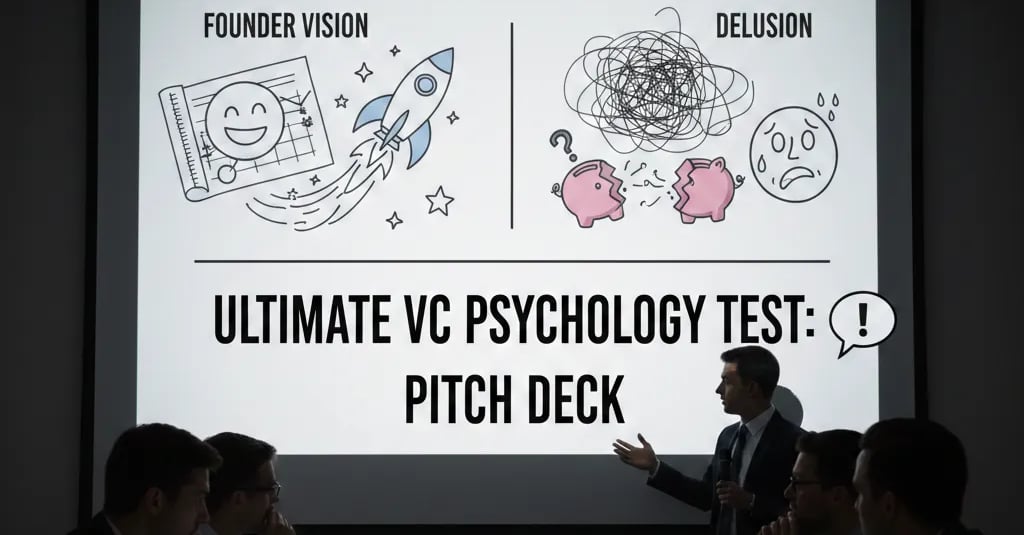 Founder Vision vs Delusion: Passing the Ultimate VC Psychology Test