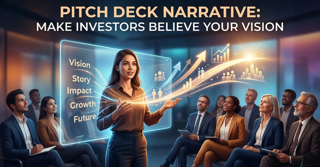 Pitch Deck Narrative: Make Investors Believe Your Vision