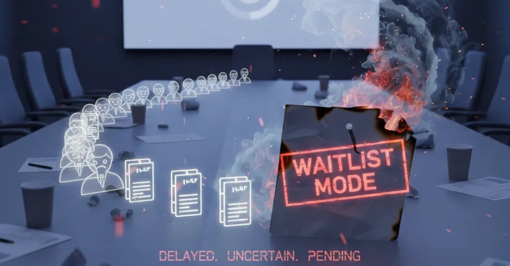 What Happens When Your Pitch Deck Enters “Waitlist Mode”