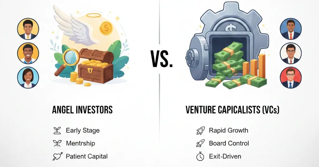 Tailoring Decks for Angel Investors vs. VCs (The Split Strategy)
