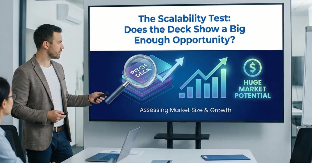 The Scalability Test Does the Deck Show a Big Enough Opportunity