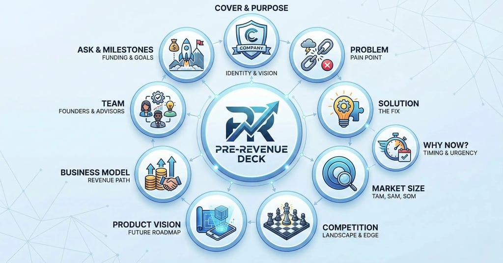What to Include in a Pre-Revenue Deck