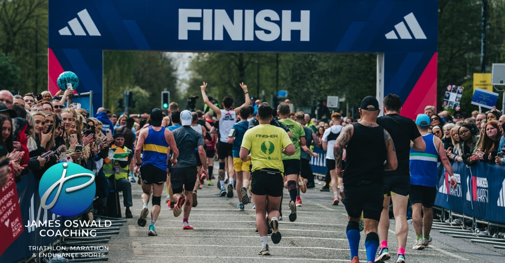 Adidas Manchester Marathon Finish Line