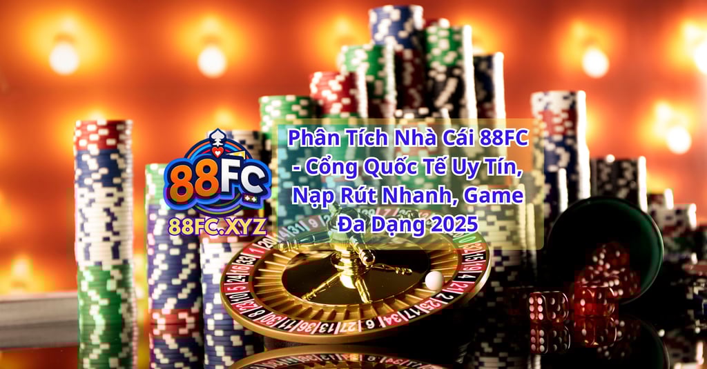 Phân Tích Nhà Cái 88FC - Cổng Quốc Tế Uy Tín, Nạp Rút Nhanh, Game Đa Dạng 2025