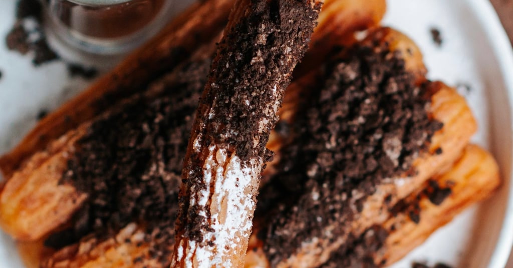 The Alley Penang signature crispy churros with Nutella dips