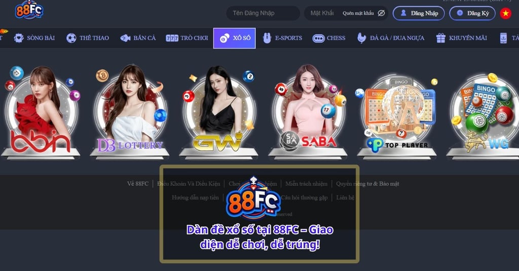 Dàn Đề Xổ Số 88FC – Bí Quyết Chơi Lô Đề Hiệu Quả Tại Nhà Cái 88FC