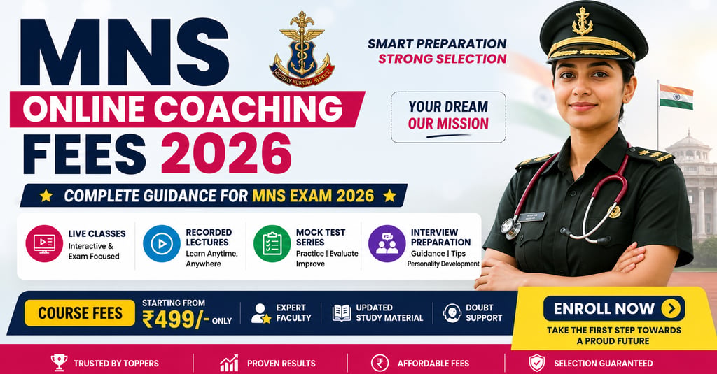 MNS Online Coaching Fees 2026