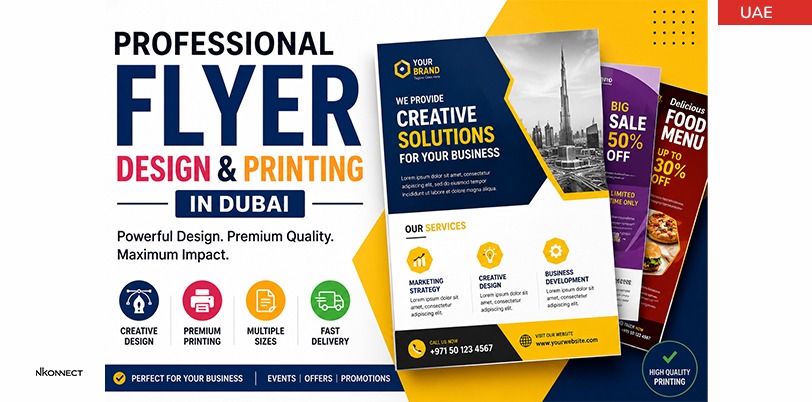 flyer design dubai
