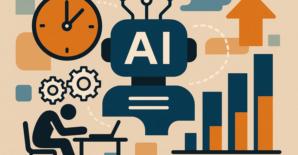 AI helping a human with mundane tasks