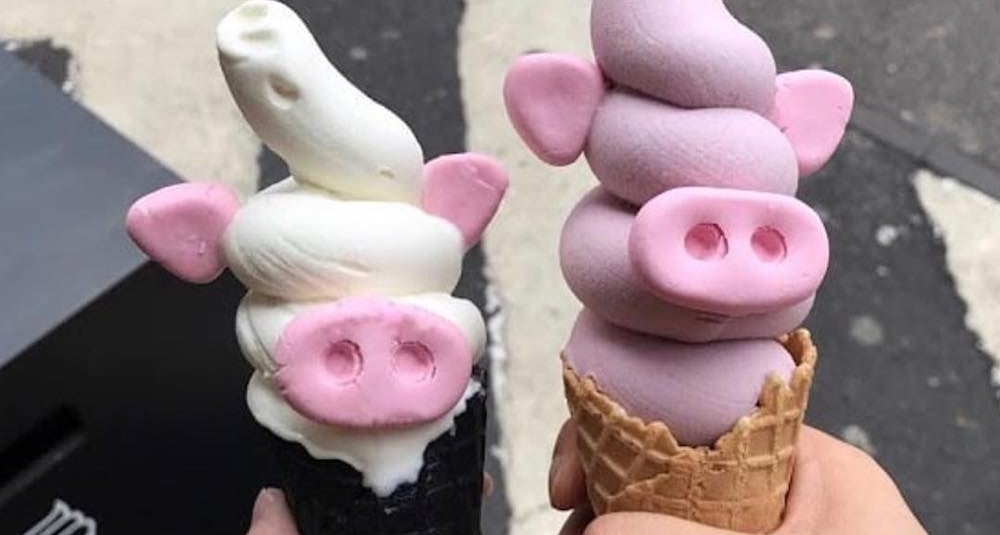 pig ice cream - funny mistakes in German language learning