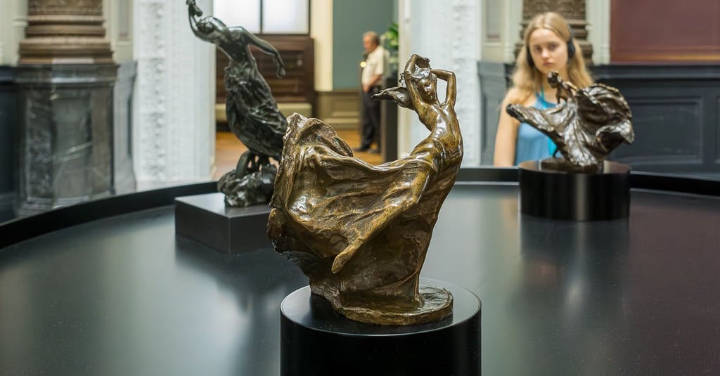 Sturmskulptur von Bernhard Hoetger in der Alten Nationalgalerie Berlin