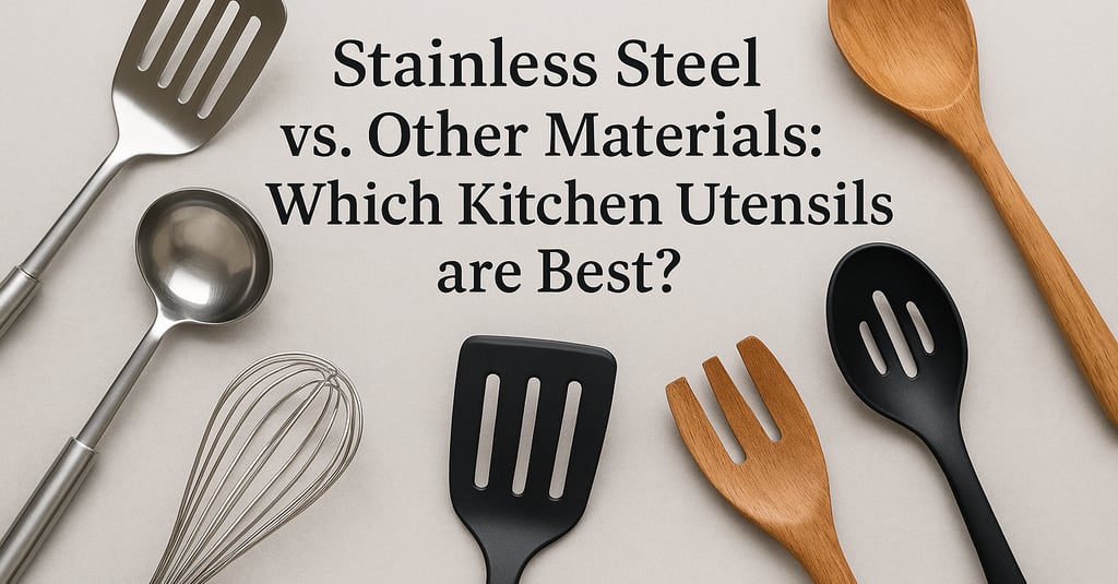 Stainless Steel vs. Other Materials: Which Kitchen Utensils are Best?