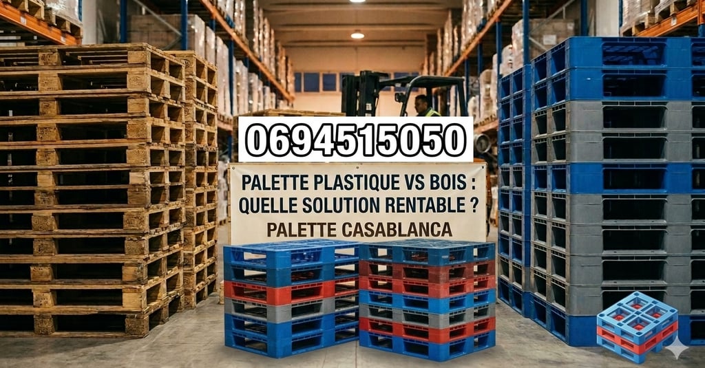 achat palettes plastiques