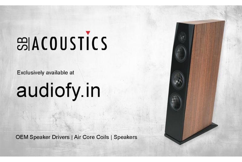 SB Acoustics and SB Audience in india by Audiofy Technologies