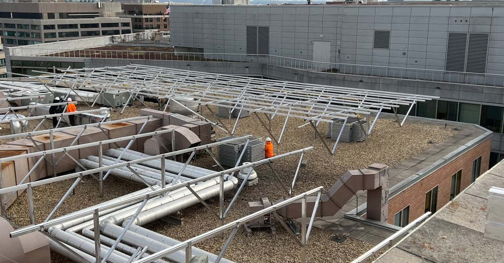 W System Universal Renewables Racking System Solar Panels