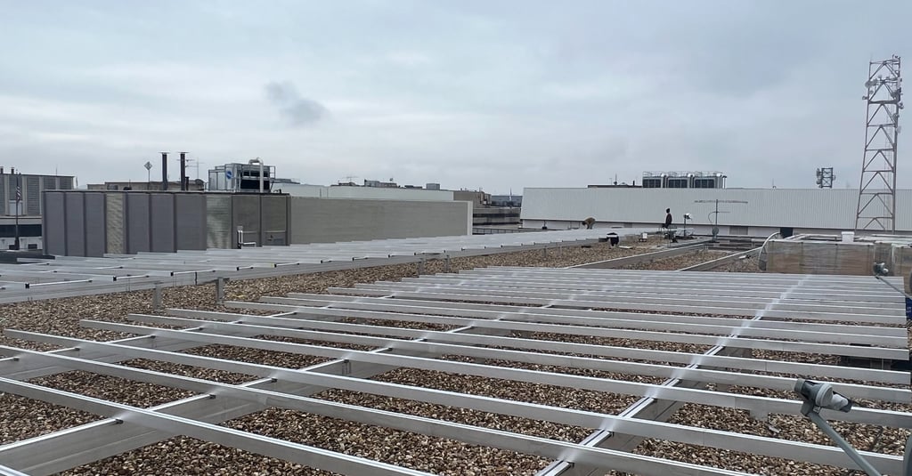 Flush Mount System Universal Renewables Racking System Solar Panels