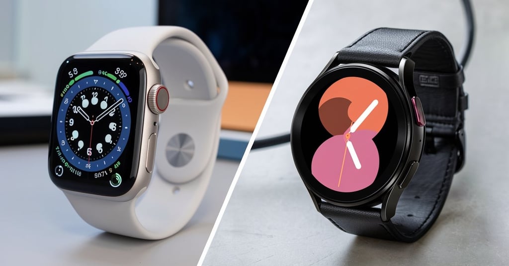 Apple Watch 9 vs. Galaxy Watch 6: Smartwatch Showdown