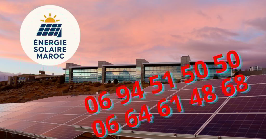Énergie solaire maroc