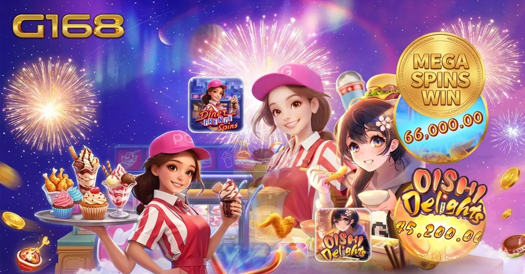 oishi delights g168 slot game
