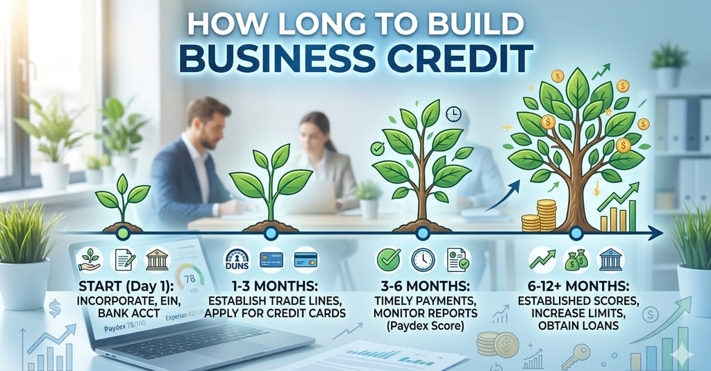 How Long Does It Take to Build Business Credit