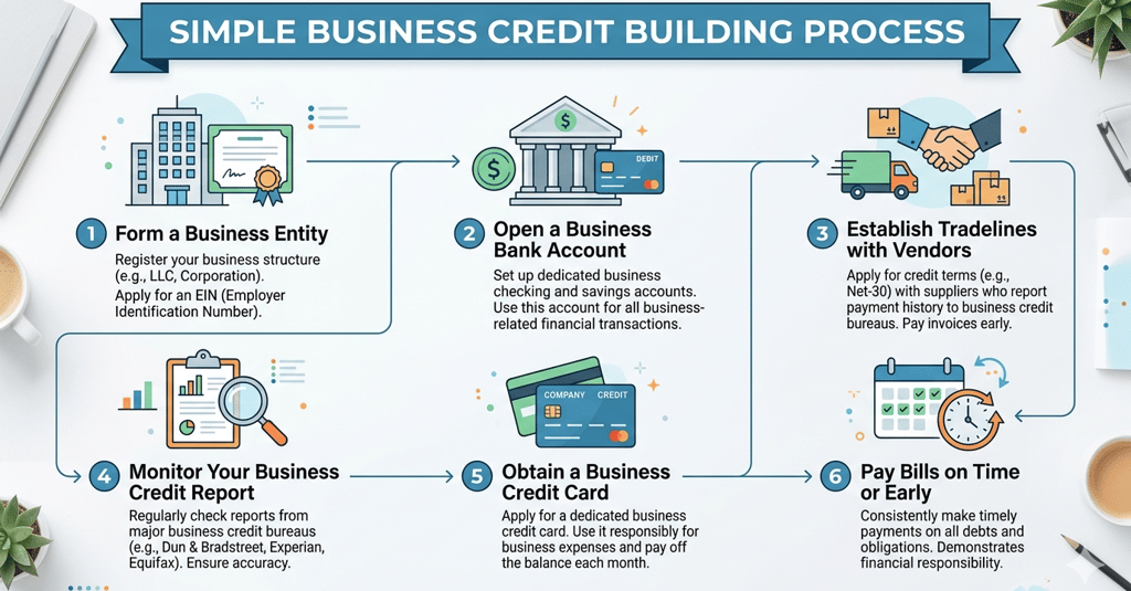 Simple Business Credit Building Process