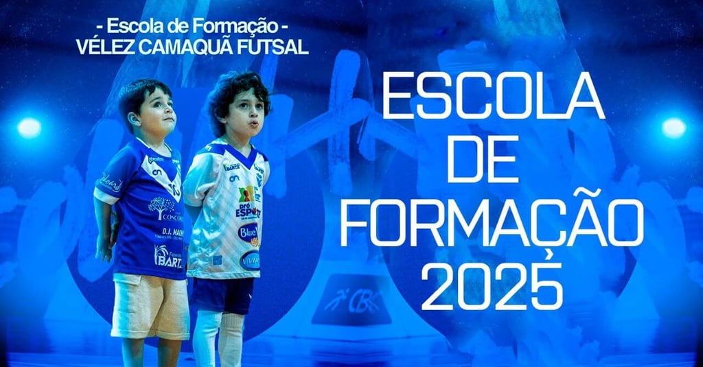 escola de formação do Vélez Camaquã para crianças e adolescentes